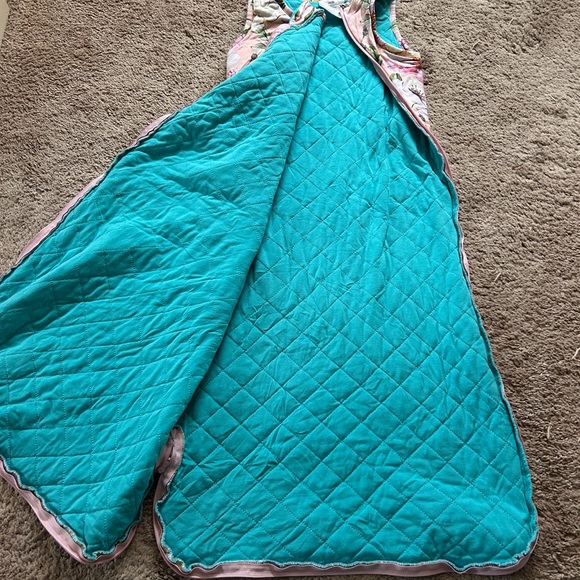 Posh Peanut Floral Baby Sleep Sack - Pink and Blue - Picture 3 of 3